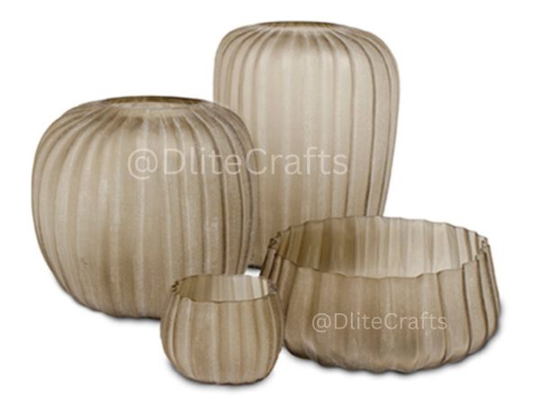 Manakara Vase Smoke Grey
