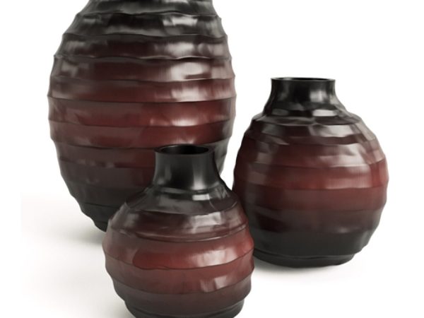 Belly Vase Red