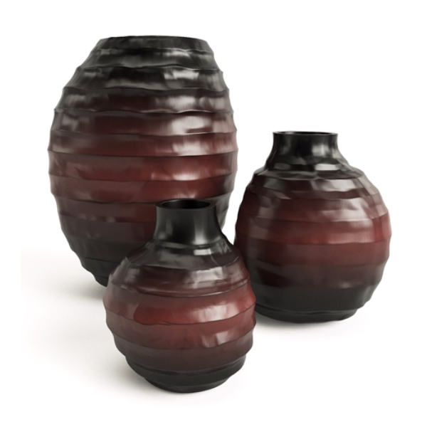 Belly Vase Red