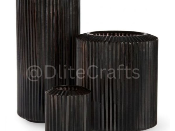 Omar Vase Black