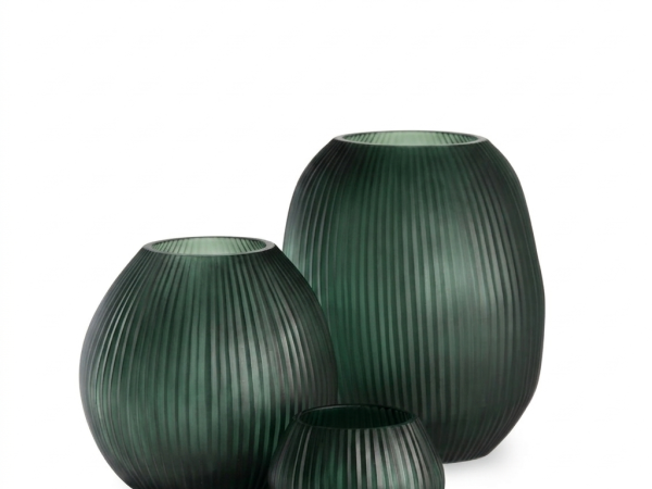 Naga Vase Dark Green