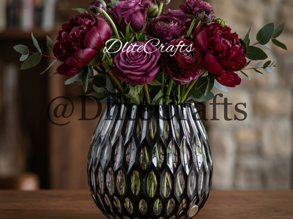 Black Flower Vase