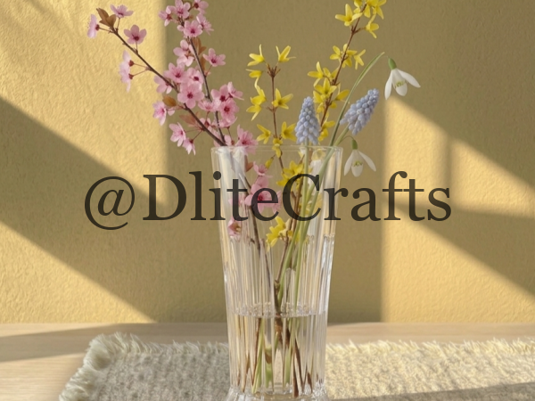 Crystal Table Vase